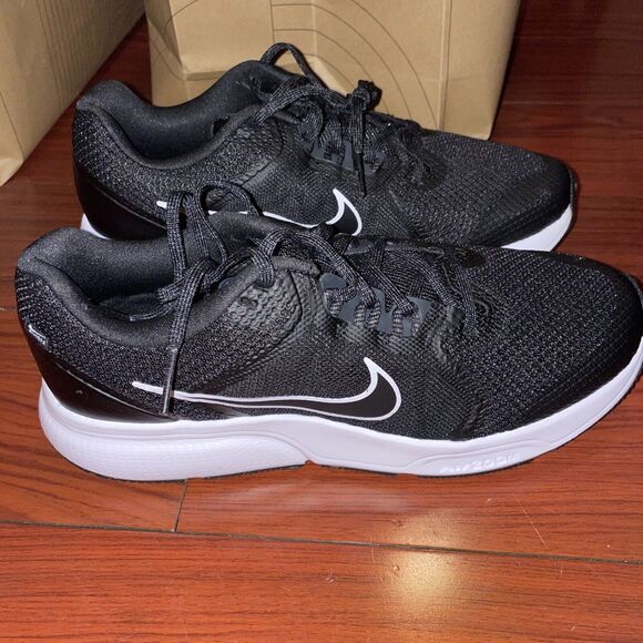 Men Nike Zoom Span 4 Running/Athletic Shoes Black DC8996-001 Size 7 No Lid - Picture 4 of 8